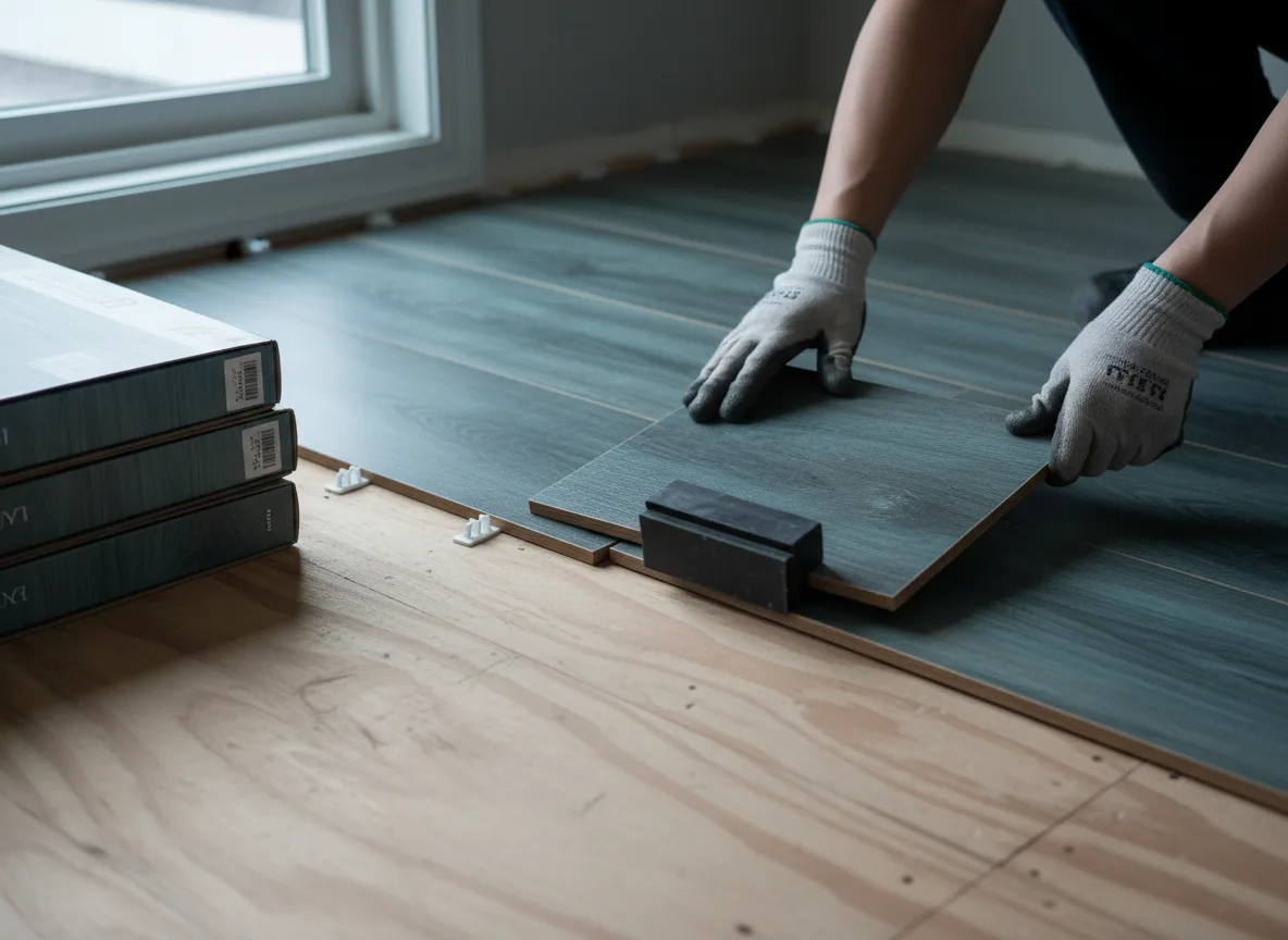Luxury Vinyl Plank Installation company in Udell, IA